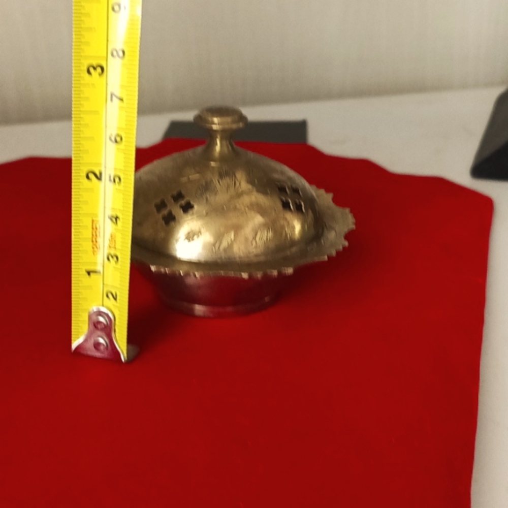 Vintage Brass Incense Burner - Picture 6 of 6